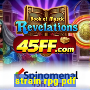 strain rpg pdf